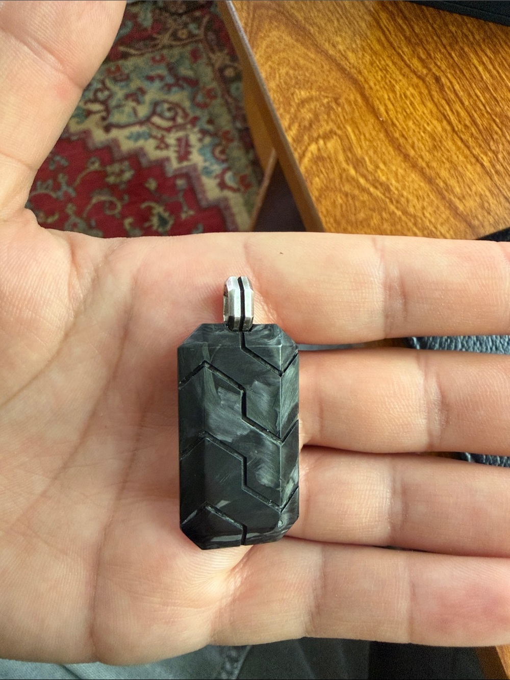 Forged Carbon Pendant - David Yurman